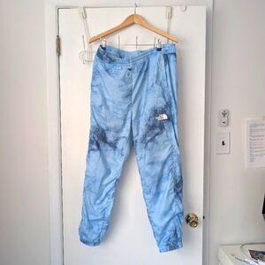 The North Face | Blue Tie-Dye | Track Pants | Women's Large